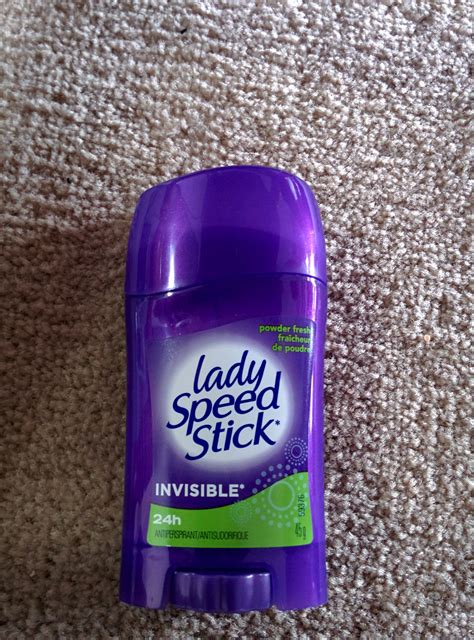 lady speed stick invisible